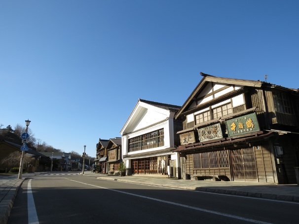 江差の町並み