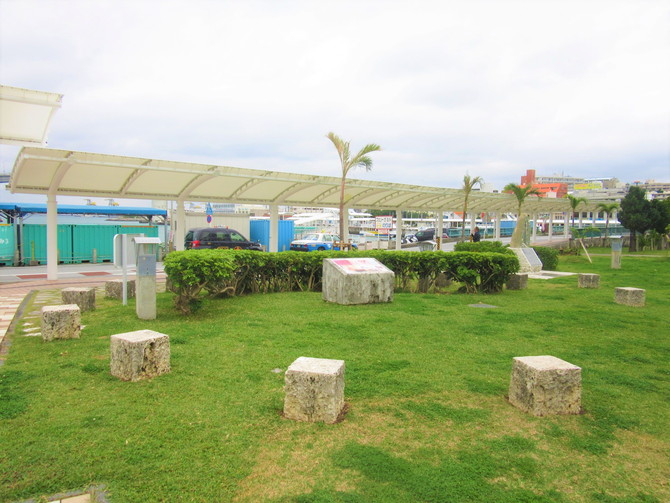 那覇港周辺の旧跡