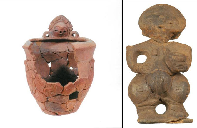目切遺跡出土品