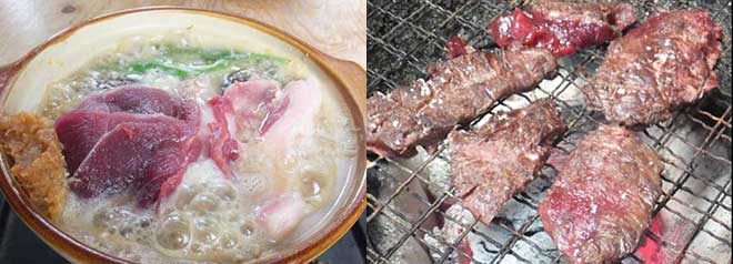 猪鹿料理（中津と玖珠の食（海、山、川の恵み）