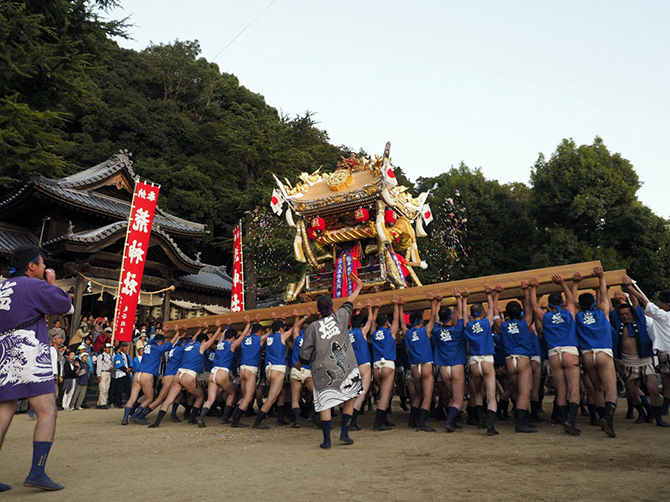 塩屋荒神社屋台行事 