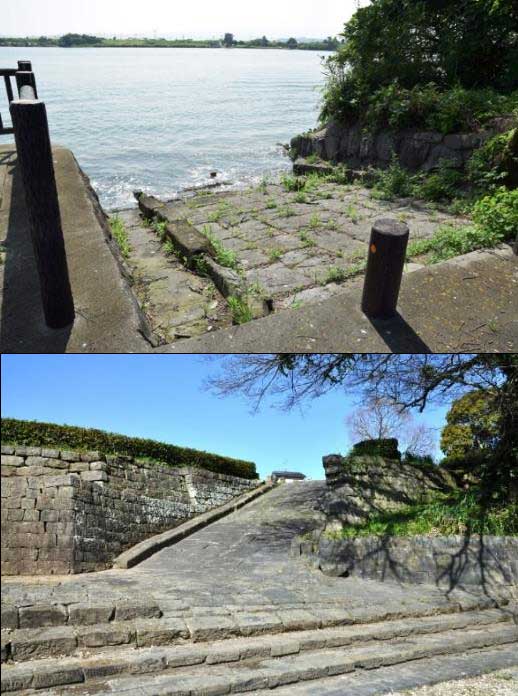 菊池川下流域の船着場と港町