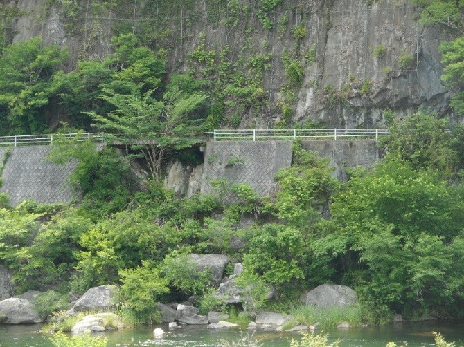 トロッコ道跡