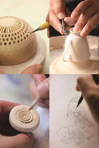 三川内の磁器製作技術