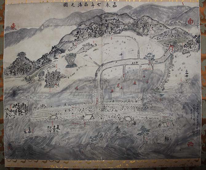 嘉永七年（安政元年）高浪之図