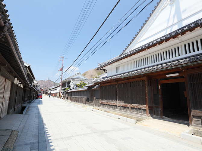 坂越のまちなみ 