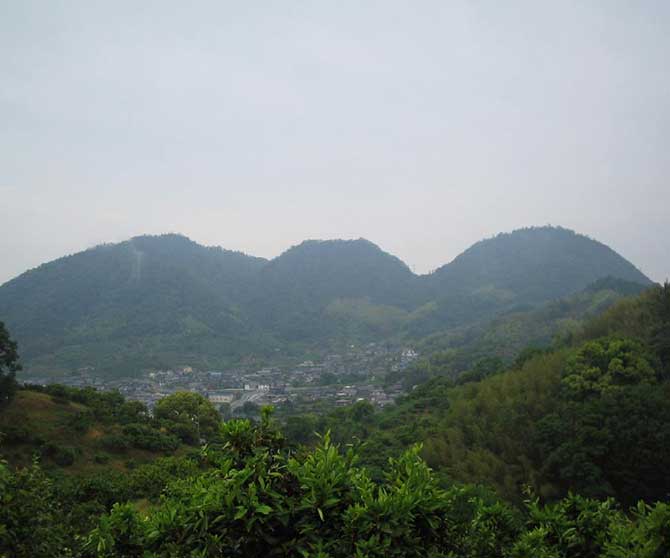 青陰城跡