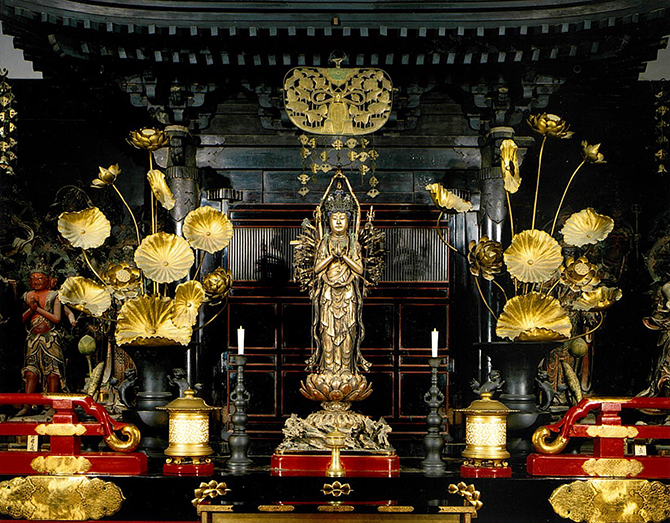 清水寺　十一面千手千眼観世音菩薩（御前立） 