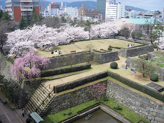 福井城址 
