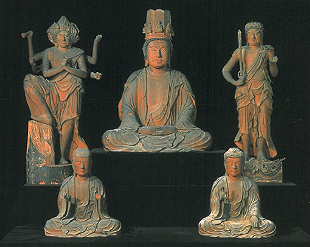 木造弥勒菩薩及び諸尊像　附　弥勒菩薩像像内納入品