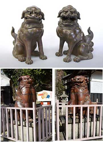 備前焼狛犬
