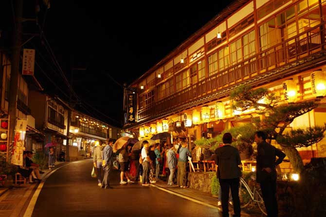 洞川温泉街