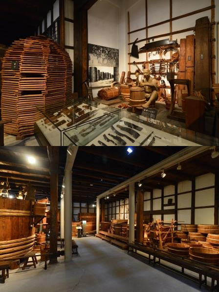 灘の酒造用具一式 附 酒造用桶・樽づくり道具一式