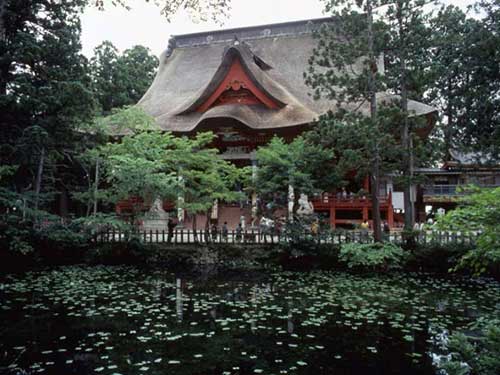 羽黒山三神合祭殿