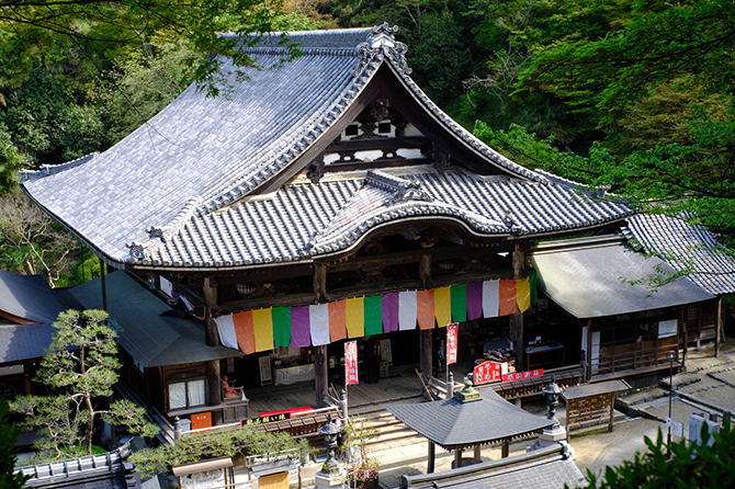 岡寺（龍蓋寺）　本堂