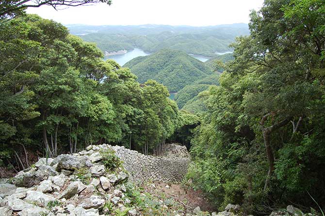金田城跡