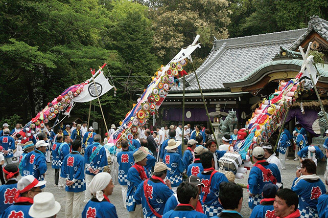 日根神社まくらまつり 
