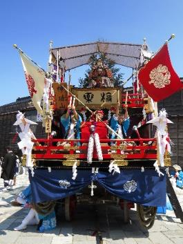 姥神大神宮祭礼山車神功山人形及び附属品