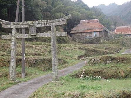 田染荘熊野の農村景観