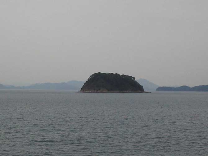 怪島城跡