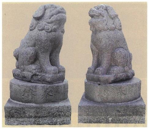 湊稲荷神社願懸け高麗犬