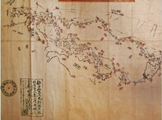 北前船航路図