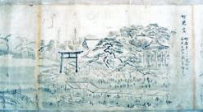 銚子の磯巡り（紙本淡彩銚子名所絵図)