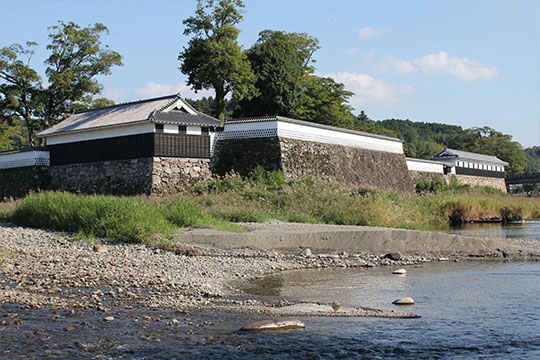 画像：人吉城跡