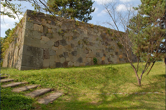 画像：小松城跡