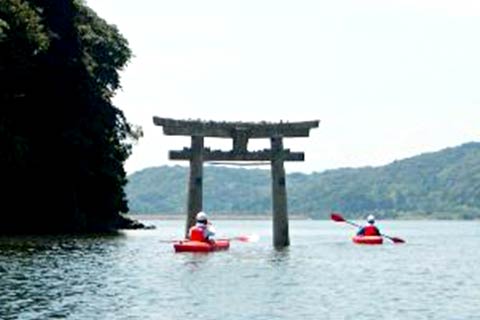 古代航路体験 支国シーカヤック