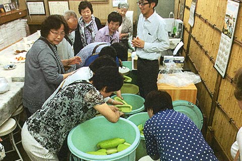 行田の奈良漬体験