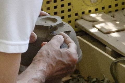 京焼・清水焼の陶房 炭山陶芸村体験