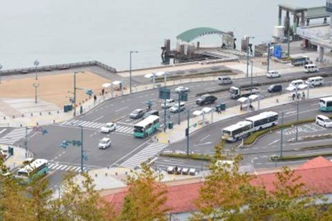 尾道駅前
