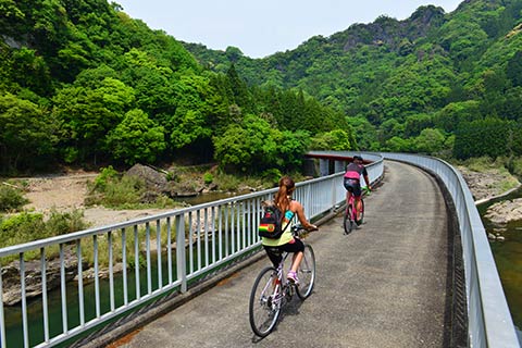 耶馬溪サイクリングターミナル サイクリング体験